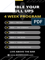 4 Week Bar Breaker Pull Up Program