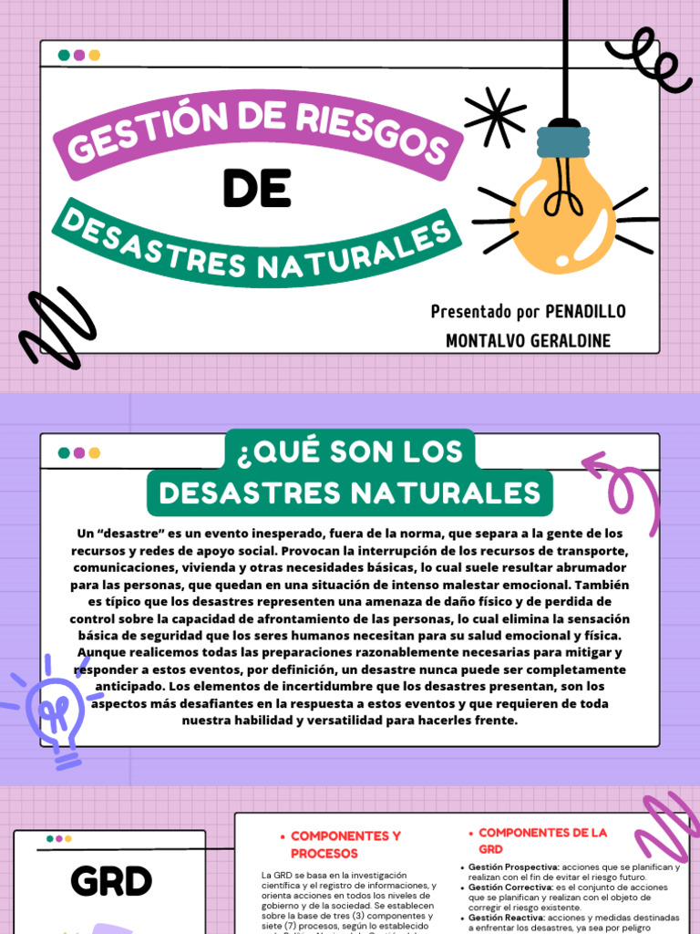 Gestión de Riesgos de Desastres Naturales | PDF | Ciencias sociales ...
