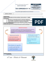 PD N 14 - Matematica 1 Sec - Iv B