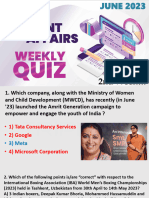 Current Affairs 2nd Week June 2023 - Triple S - 20791678 - 2023 - 08 - 02 - 16 - 56