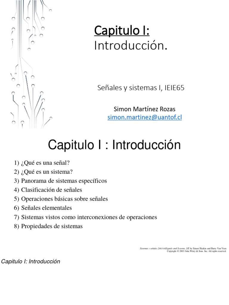 Capitulo I | PDF