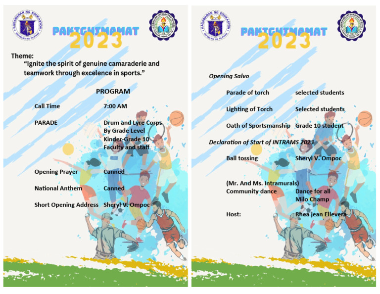 Intramurals Program | PDF