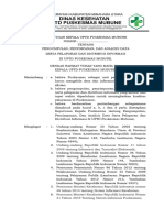 1.2.4.a Pengumpulan, Penyimpanan, Dan Analisis Data Serta Pelaporan Dan Distribusi Informasi Di Uptd Puskesmas Mubune