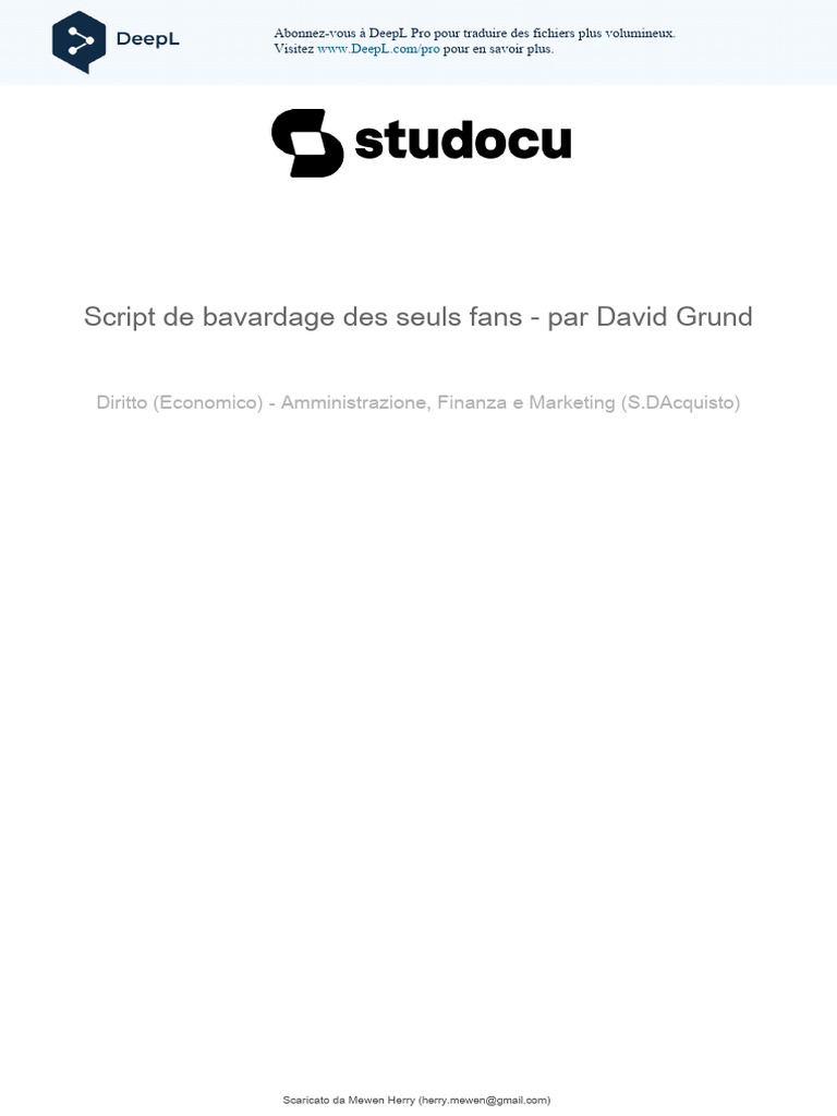 Only-Fans-Chatter-Script-By-David-Grund (Traduit FR) | PDF