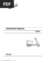 RETENES DE GRASA Vespa ET4 Workshop Manual | PDF | Transmission (Mechanics) | Engines Vespa ET4 Workshop Manual | PDF | Transmission (Mechanics) | Engines  