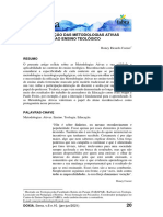 A Aplicação Das Metodologias Ativas Ao Ensino - Roney Ricardo Cozzer - Artigo