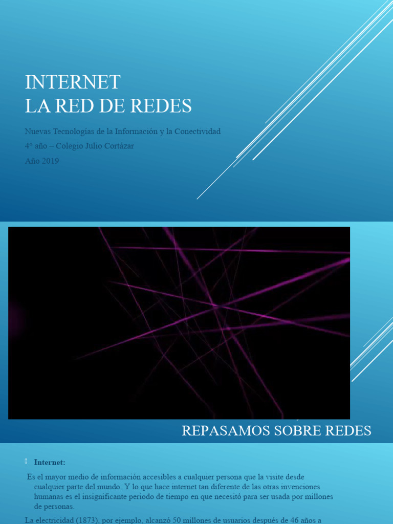 Internet - NTICX | PDF | Red mundial | Internet y web