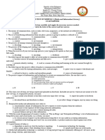 Quarter 1. Module 1 Summative Test