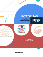 INTEGRITAS Dikdas Isntruktur 2023