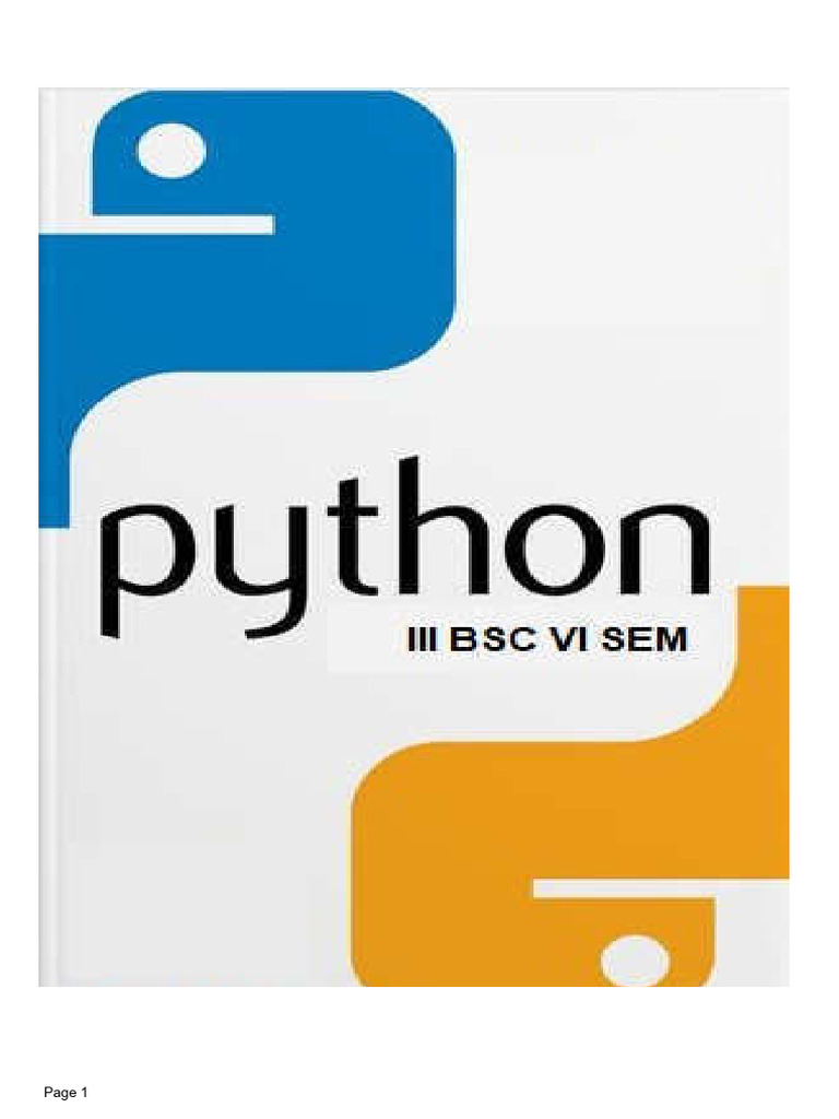 Python For Data Science - ANR PL - Final | PDF | Data Type | Python ...
