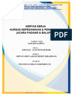 Kertas Kerja Kursus Kepegawaian Dan Kejurulatihan Olahraga CPD 2023