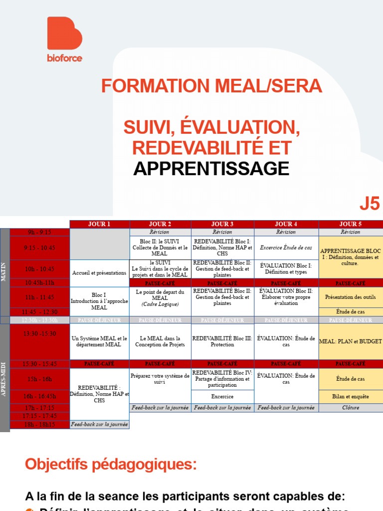 5 Meal J5 Apprentissage PDF