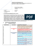 Proyecto de Aprendizaje N1 - 4° Grado