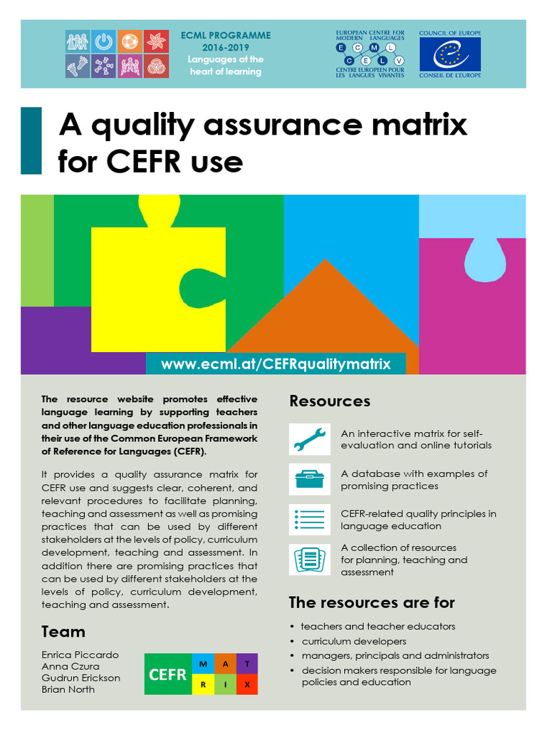 CEFR QualiMatrix | PDF