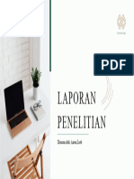 Laporan Penelitian Presentasi