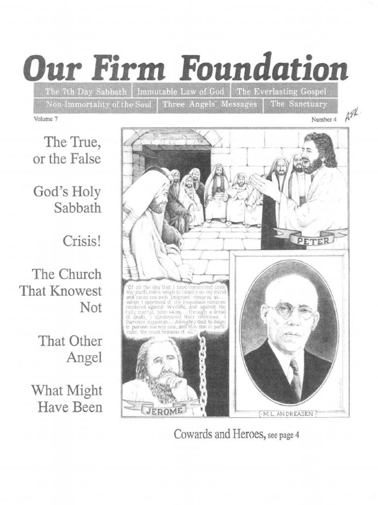 our-foundation-the-true-or-the-false-god-s-holy-sabbath-crisis-the