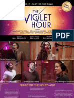 The Violet Hour Studio Cast Recording Digital Booklet V 2