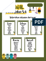 Jadwal Piket 5A