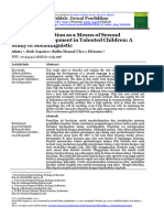 Character Education As A Means of Second Language Development in Talented Children: A Study of Sociolinguistic