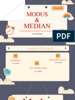 Kelompokan Modus Median