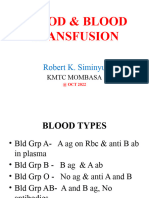 Blood & Transfusion