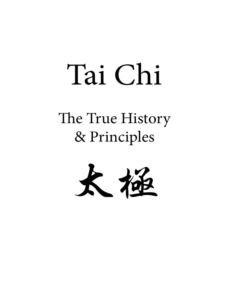 PREVIEW Tai Chi The True History Principles Version 1.2 | PDF