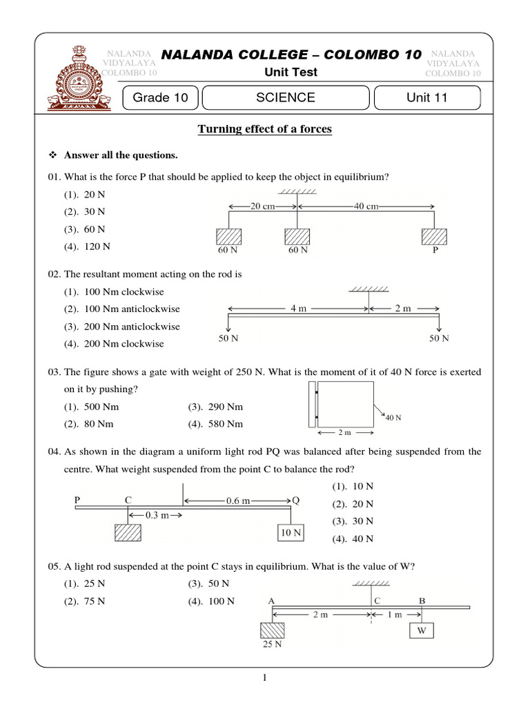 Grade 10 science unit 11 eng pdf force mechanical engineering