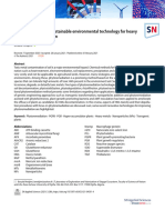 Phytoremediation: A Sustainable Environmental Technology For Heavy Metals Decontamination