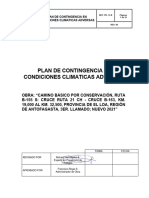 Plan de Contingencia Condiciones Climaticas Adversas Rev. 00