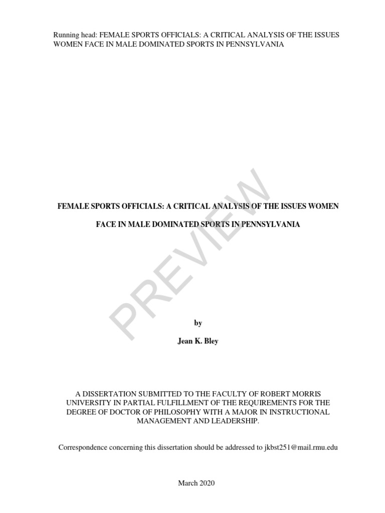 a-critical-analysis-of-the-issues-women-face-in-male-dominated-sports