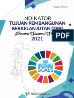 Indikator Tujuan Pembangunan Berkelanjutan (TPB) Provinsi Sulawesi Selatan 2021