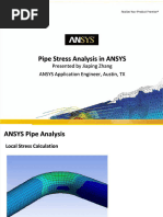 PDF Pipe Stress Analysis in Ansys - Compress