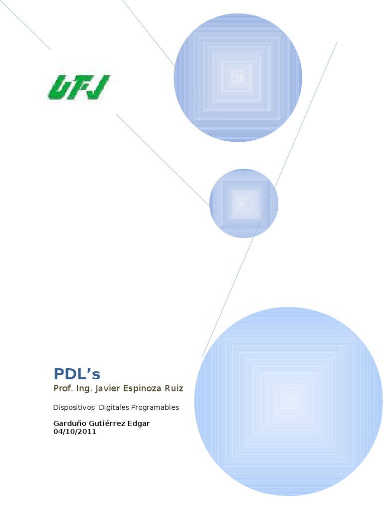 PDL'S: Prof. Ing. Javier Espinoza Ruiz | PDF | Tecnología