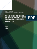 GOROVITZ, S. UNTERBÄUMEN, E. H. Políticas e Tendências de Internacionalização No Ensino Superior No Brasil
