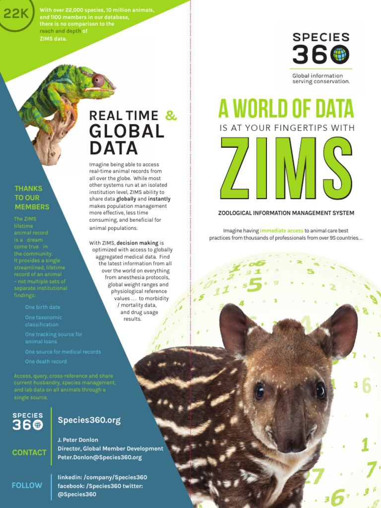 ZIMS: Global Zoo Data Management System | PDF | Science & Mathematics