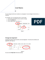 Supplemental Excel Overview