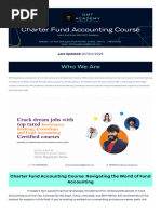 GMT Academy - Fund Accounting Course