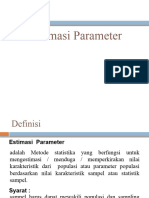 08 Estimasi Parameter