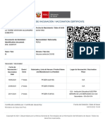 3° dosis carnet vaunacion