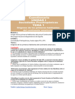 Cuestionario - MI UI Origenes de Los Primeros Habitantes Del Continente Aamericano