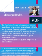 Discriminacion A Las Personas Discapacitadas (Autoguardado)