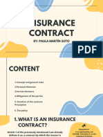 Insurance Contract (Power Point To Learn) Commercial Law