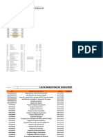 Lista Maestra de Documentos