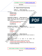 CS304 Object Oriented Programming Solved MID Term Paper 02