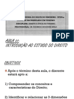 Aula 01 - Introdução Ao Direito - Conceitos e Características