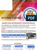 MATEMATICAS 5º-Cuad - OCTUBRE 3 DE 2023 - 4P