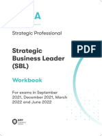 SBL - WorkBook 2022