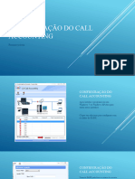 Configuração Call Accounting