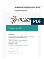 Gmail - ¡Hemos Recibido Tu Pedido en Juegos Digitales Ecuador - Venta de Juegos Digitales PS4 PS5 Ofertas!