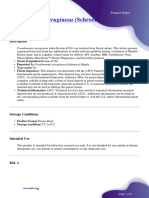 Product Sheet - Pseudomonas Aeruginosa (Schroeter) Migula
